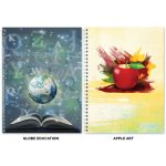 Custom Full Color Academic 7x10 Planner Colored Insert - 7