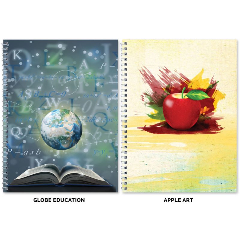 Custom Full Color Academic 7x10 Planner Colored Insert - 7