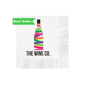 Custom Full Color Beverage Napkin-Coined