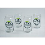 Custom Full Color Can Shape Glass Set Of 4