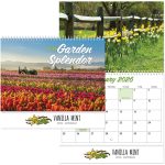 Custom Full Color Garden Splendor Spiral Wall Calendar