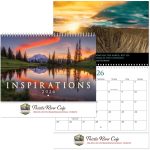Custom Full Color Inspirations Wall Calendar