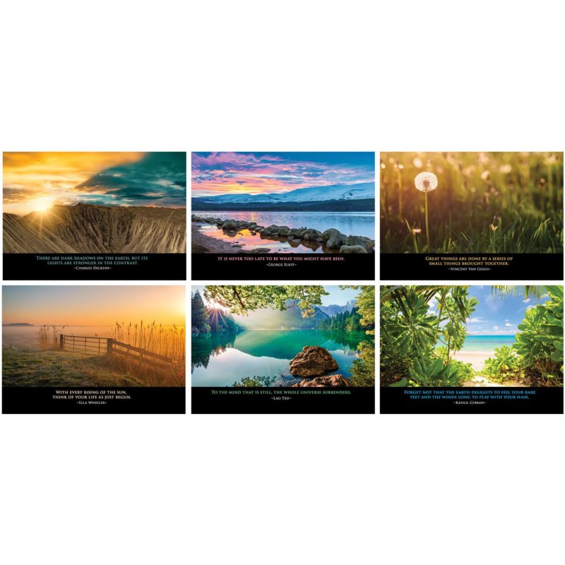 Custom Full Color Inspirations Wall Calendar - 3