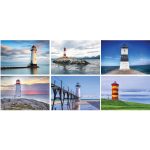 Custom Full Color Lighthouses Spiral Wall Calendar - 3