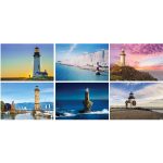 Custom Full Color Lighthouses Spiral Wall Calendar - 4