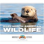 Custom Full Color North America Wildlife Spiral Calendar - 1