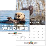 Custom Full Color North America Wildlife Spiral Calendar