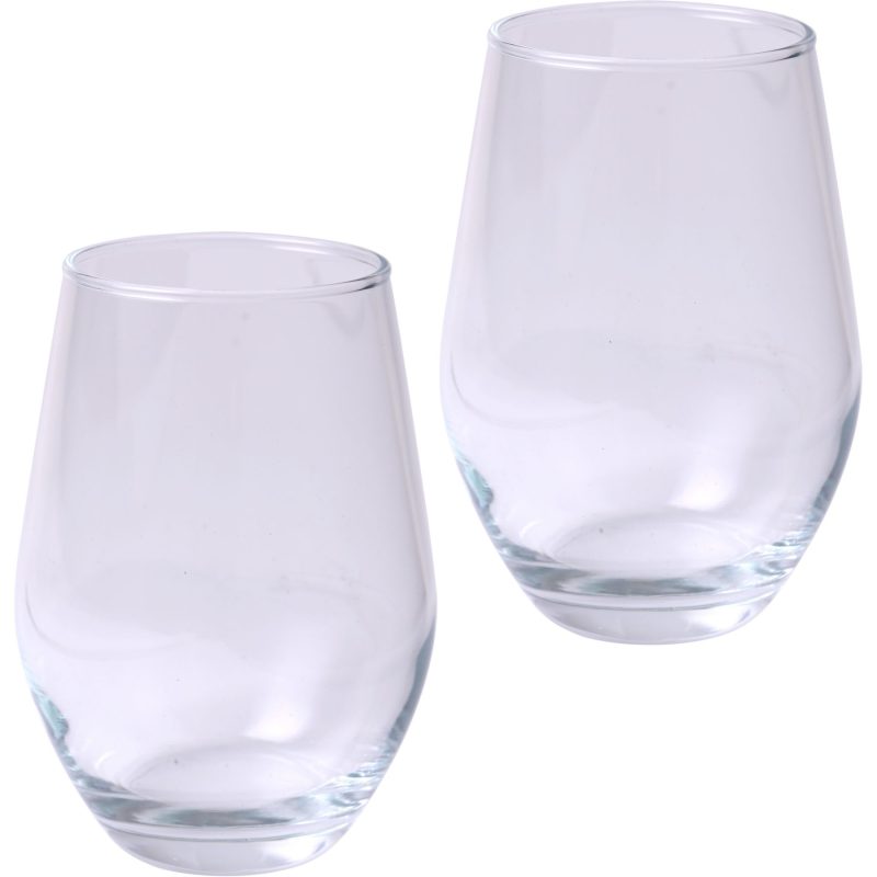Custom Full Color Stemless Wine Glass 11.5 Oz - 5