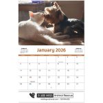Custom Furry Friends Stapled Wall Calendar - 2