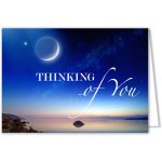 Custom In My Thoughts Greeting Card