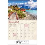 Custom Let's Travel! Wall Cal Spiral - 2