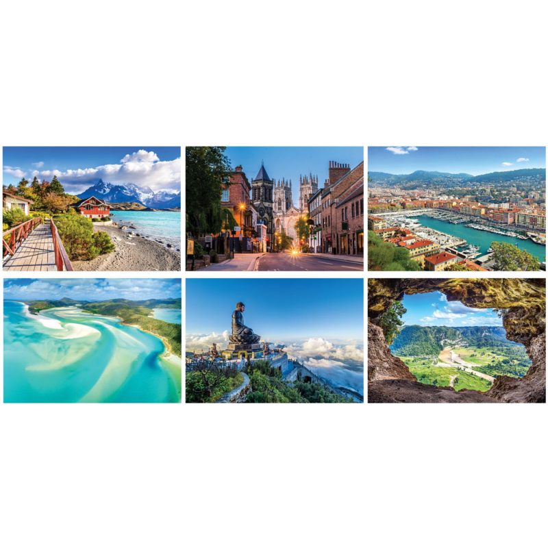 Custom Let's Travel! Wall Cal Spiral - 3