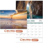 Custom Luxe Gallery Motivations Spiral Wall Calendar
