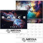 Custom Luxe Images From Space Spiral Wall Calendar