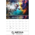 Custom Luxe Images From Space Spiral Wall Calendar - 2