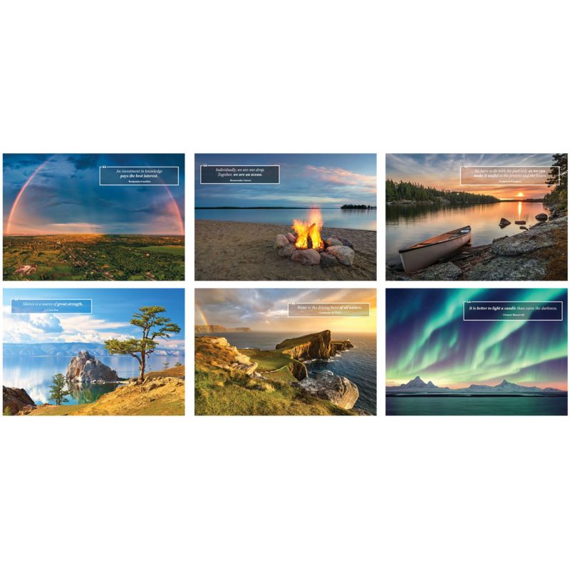 Custom Moments Of Inspiration Spiral Wall Calendar - 4