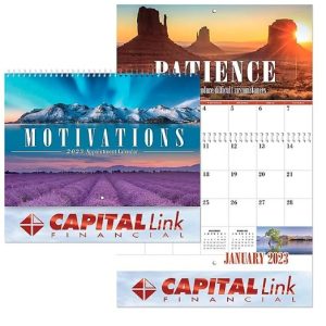 Custom Motivations Appointment Spiral Wall Calendar