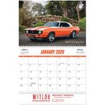 Custom Muscle Cars Wall Calendar Spiral - 2