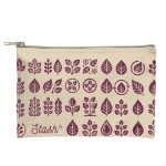 Custom Recycled Canvas Zippered Pouch - 2
