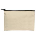 Custom Recycled Canvas Zippered Pouch - 4