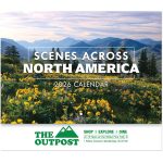 Custom Scenes Across America Stapled Wall Calendar - 1