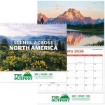 Custom Scenes America Wall Cal Spiral