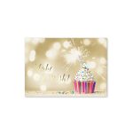 Custom Sparkling Candle Card