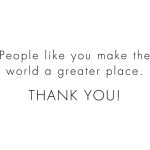 Custom Thank You Assortment Pack (25 Cards Per Pack) - 4