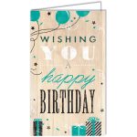 Custom Wishing A Happy Birthday