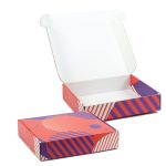 Custom Corrugated Box - 9" x 8" x 2" - 1
