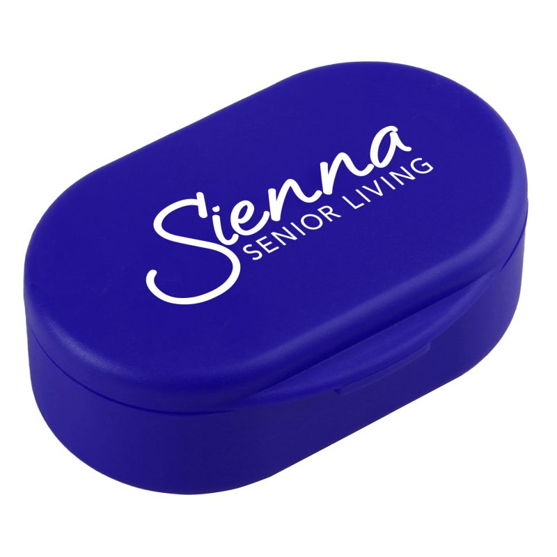 Custom Dual Compartment Pill Box - 1