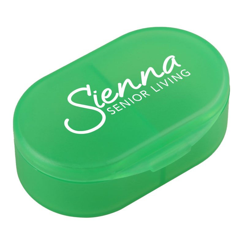 Custom Dual Compartment Pill Box - 5