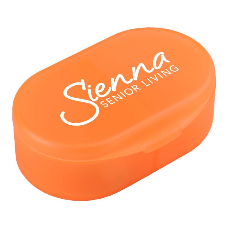 Custom Dual Compartment Pill Box - 6
