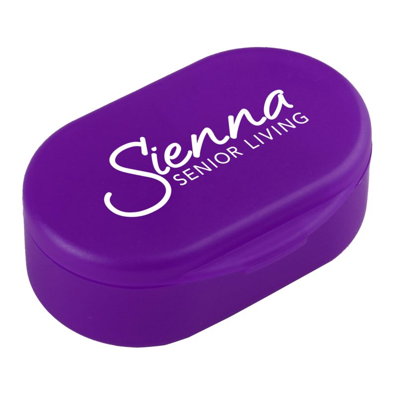 Custom Dual Compartment Pill Box - 7