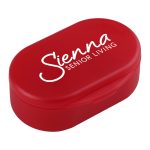 Custom Dual Compartment Pill Box - 8