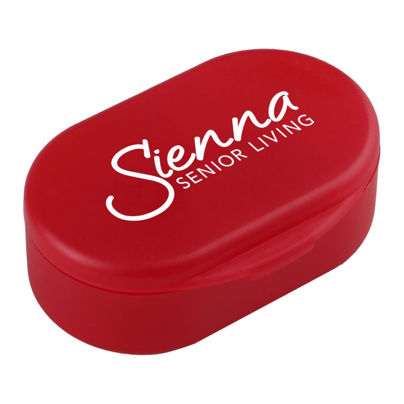 Custom Dual Compartment Pill Box - 8