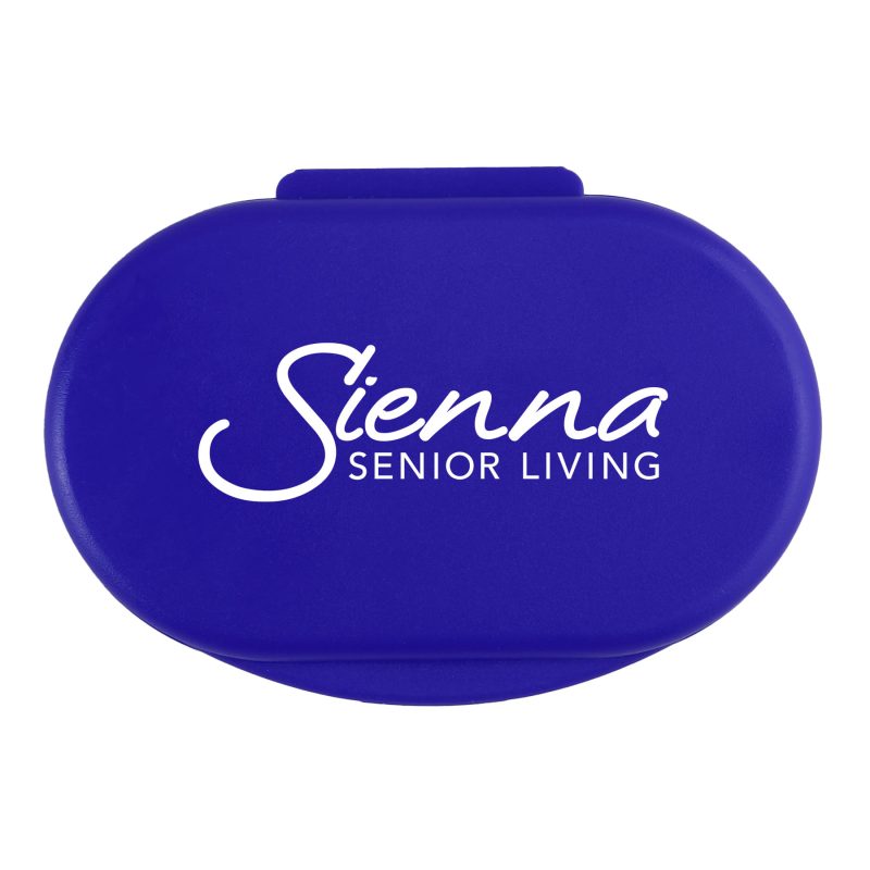 Custom Dual Compartment Pill Box