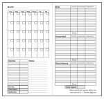 Custom Financial Budget Planner/ Leatherette Cover - 1