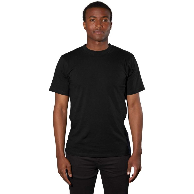 Custom Men's American Giant Heavy Weight Cotton Short Sleeve T-Shirt