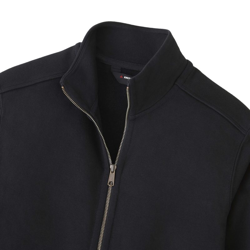 Custom Men's American Giant Moto Full Zip - 7