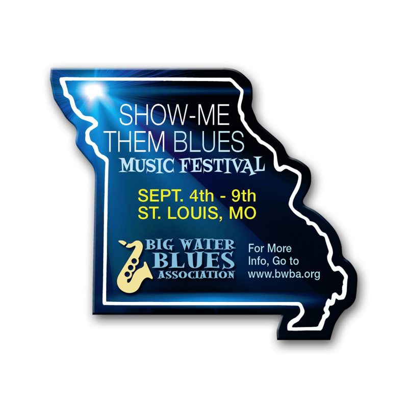 Custom Missouri State Magnet