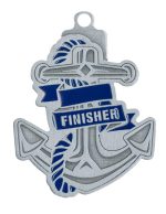 Custom Spin Cast Medals - Single-Face (2")