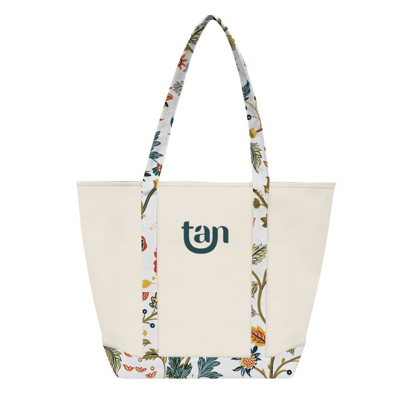 Custom Sublime Series Recycled Poly Canvas Starboard Tote Bag - 2