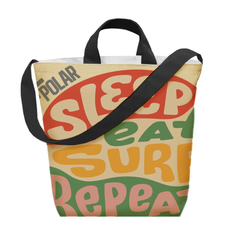 Custom Sublime Series Rpet Satchel Tote Bag - 3