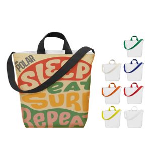 Custom Sublime Series Rpet Satchel Tote Bag