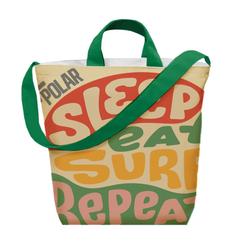 Custom Sublime Series Rpet Satchel Tote Bag - 7