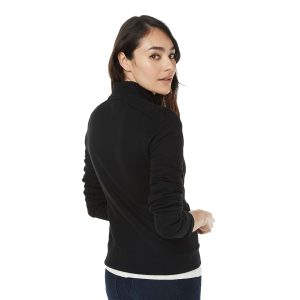 Custom Women's American Giant Moto Full Zip
