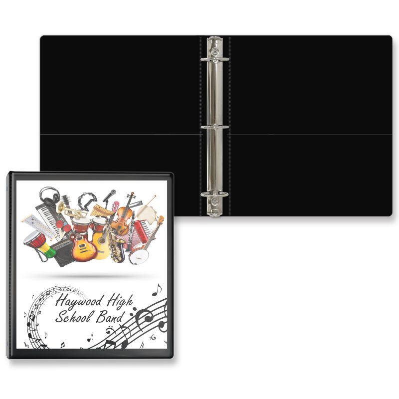 Custom 1 1/2" Entrapment Round Ring Binder - 7