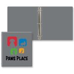 Custom 1 1/2" Express Round Ring Binder - 8