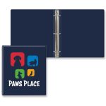 Custom 1 1/2" Express Round Ring Binder - 9